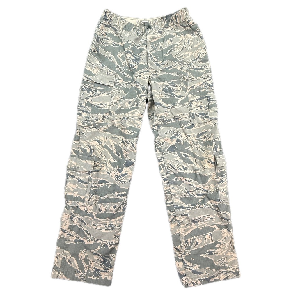 Propper Utility Trousers Mens 34R Gray Air Force Camo Digital Tiger Stripe ABU